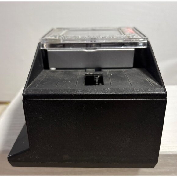 Bicycle Automatic Card Shuffler For Poker & Game Cards Battery Operated Black - Picture 6 of 9